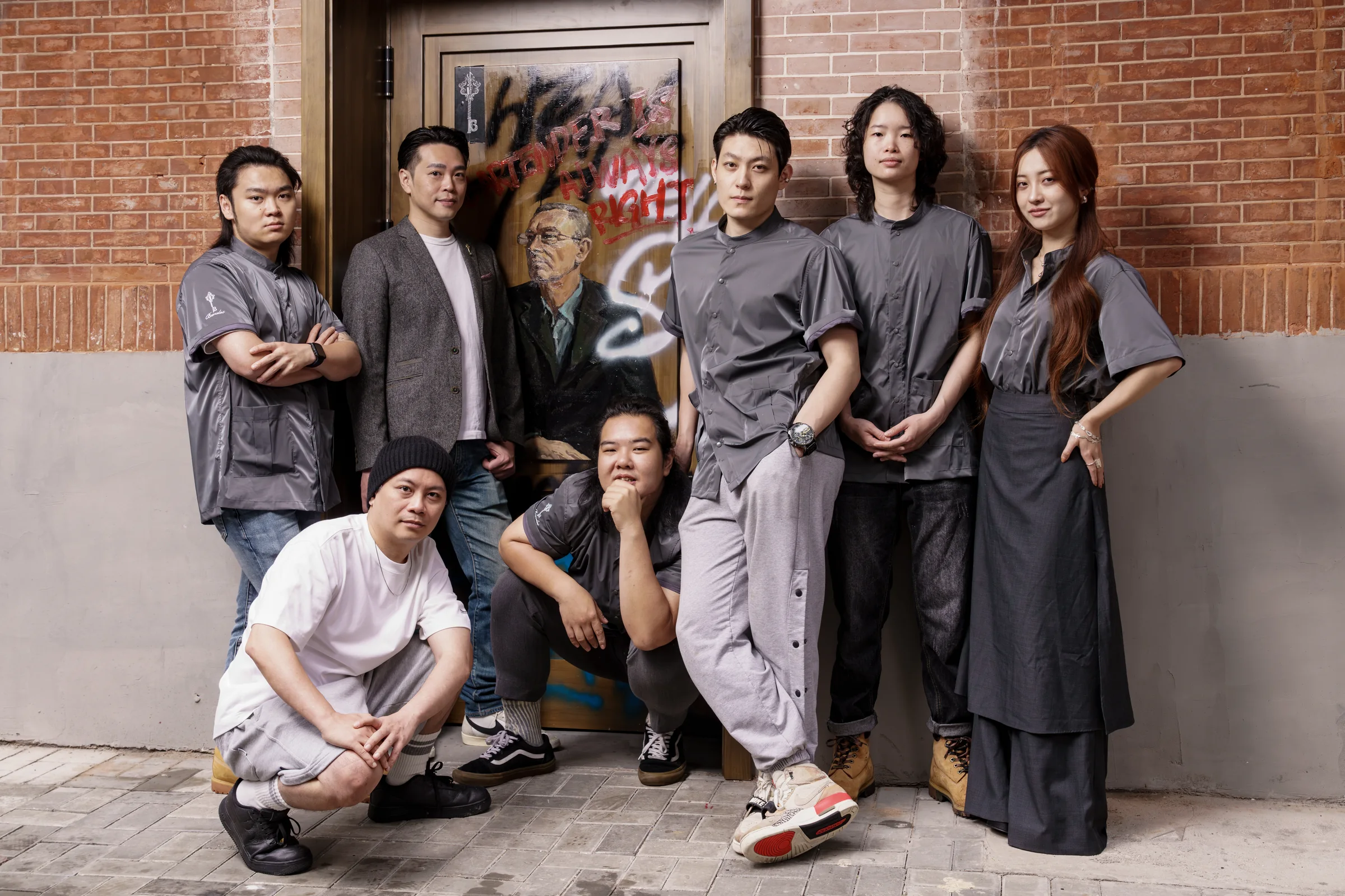 Barules Cocktail Club team in Shanghai